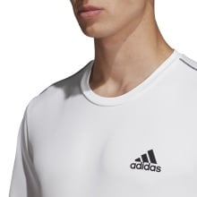 adidas Tshirt Club 3 Stripes weiss/schwarz Herren